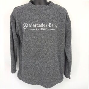 Mercedes Benz Knit‎ Sweater Mens M Woolly Threads Y2K motorsport core old money